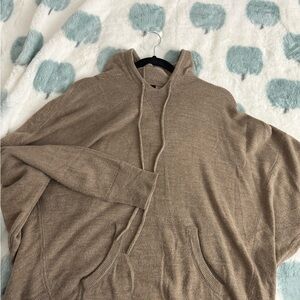 Twenty Men's Brown Hoodie Sweater